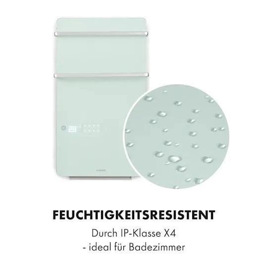 Инфракрасный обогреватель для ванной комнаты KLARSTEIN Hot Spot Crystal Flow LED (10035035) - фото 6