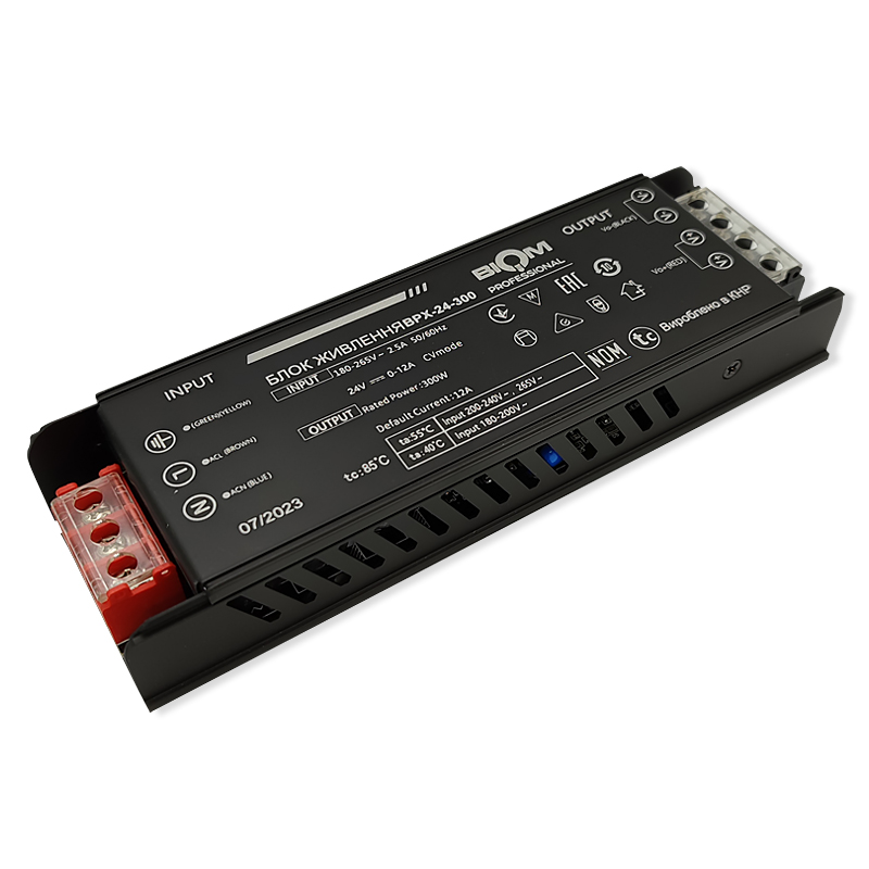 Блок живлення Biom Professional DC24 300 W BPX-24-300 12,5 А