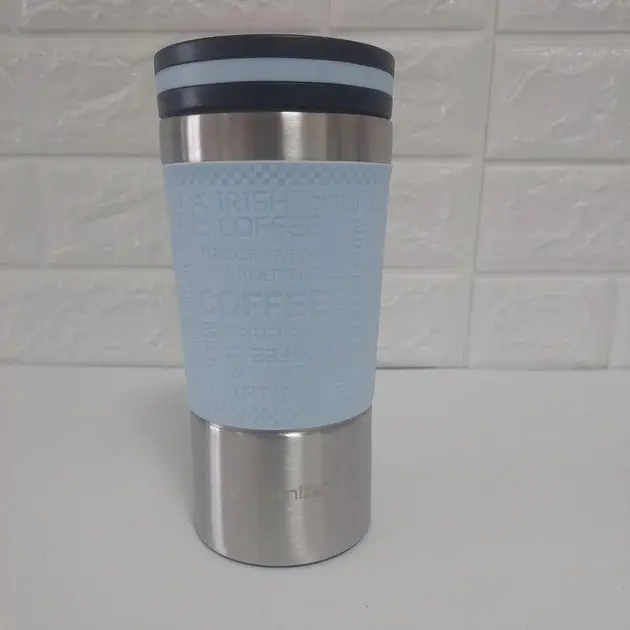 Термокружка Kamille KM-2156-Blue 380 мл Голубой (8-6-4696669)