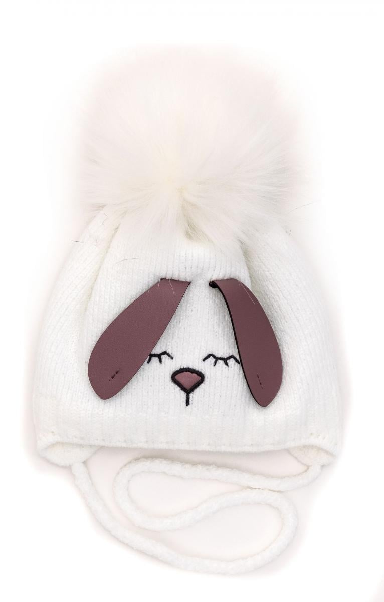 Шапка детская зимняя Alex Банни 38-42 см Белый Шапка детская зимняя Alex Банни 38-42 см Белый