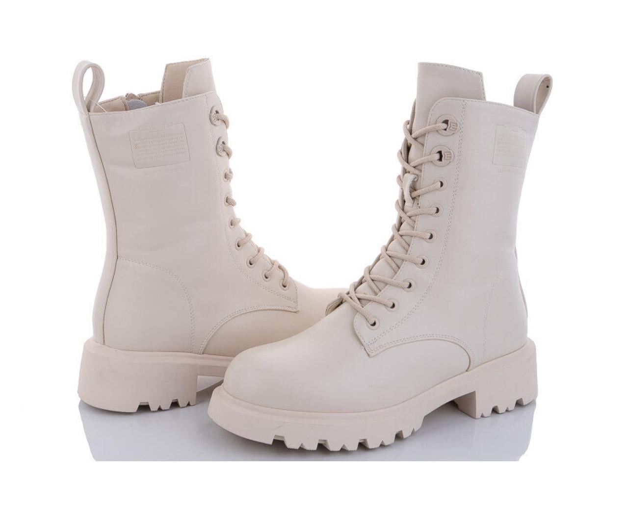 Ботинки зимние женские Trendy b530611/39 р. 39 Молочный