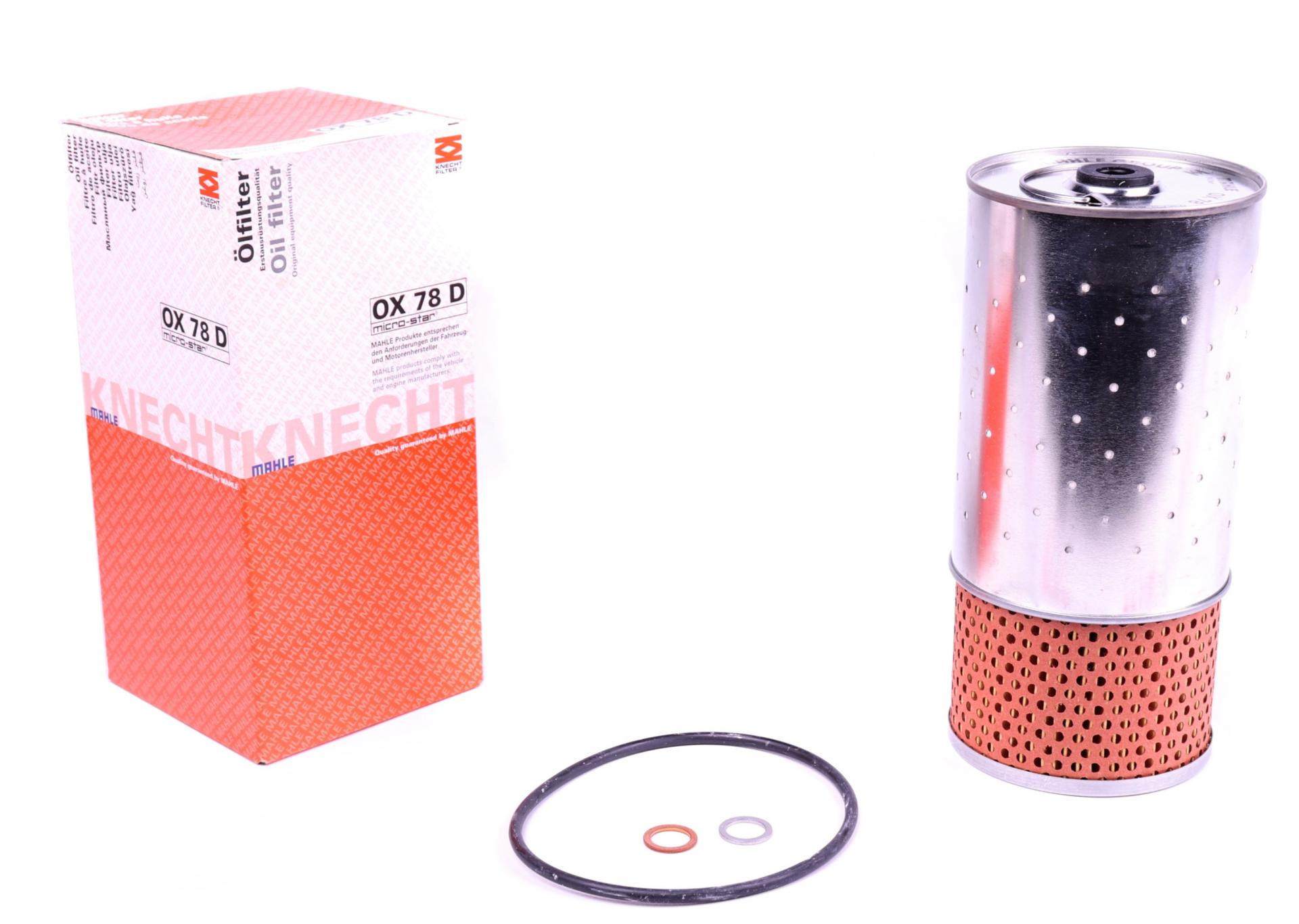 Фильтр масляный KNECHT для MB OM616-617 (OX 78D)