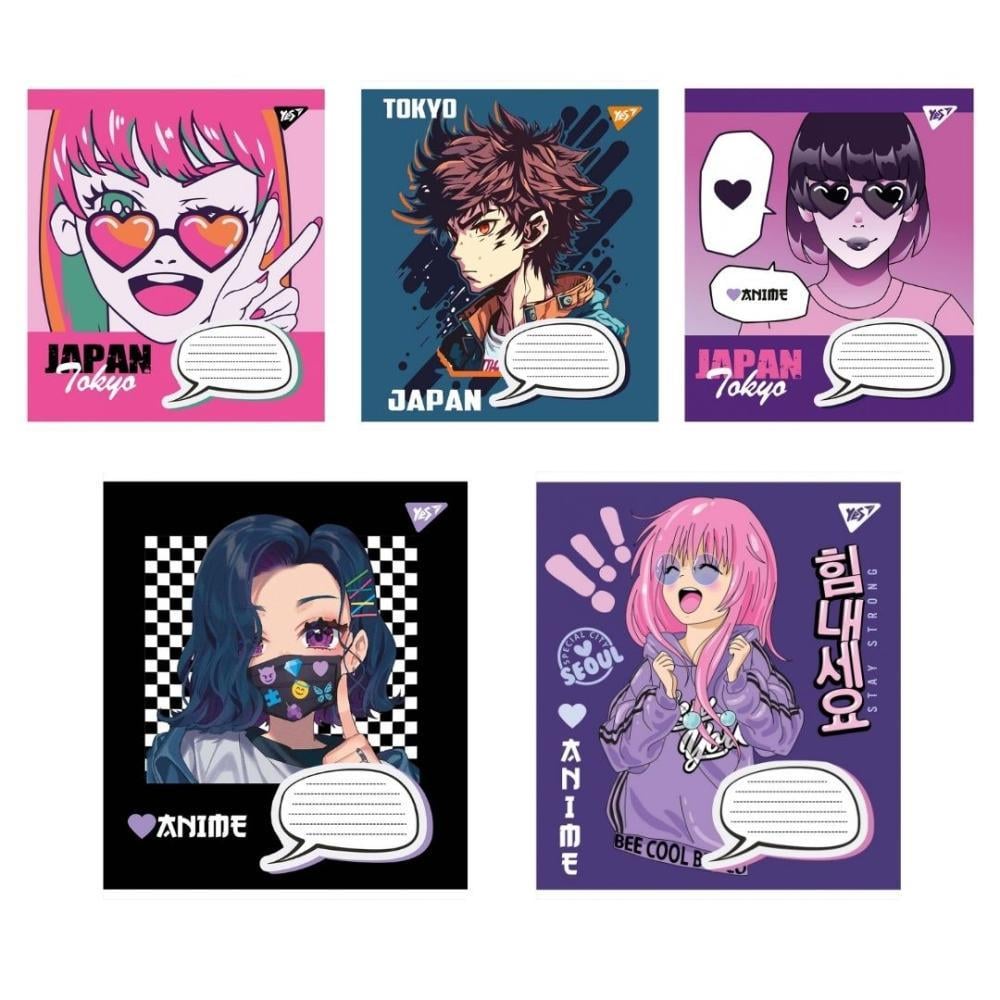 Тетрадь ученическая YES Japan Tokyo А5/12 кос. (766306) - фото 2 Тетрадь ученическая YES Japan Tokyo А5/12 кос. (766306) - фото 2