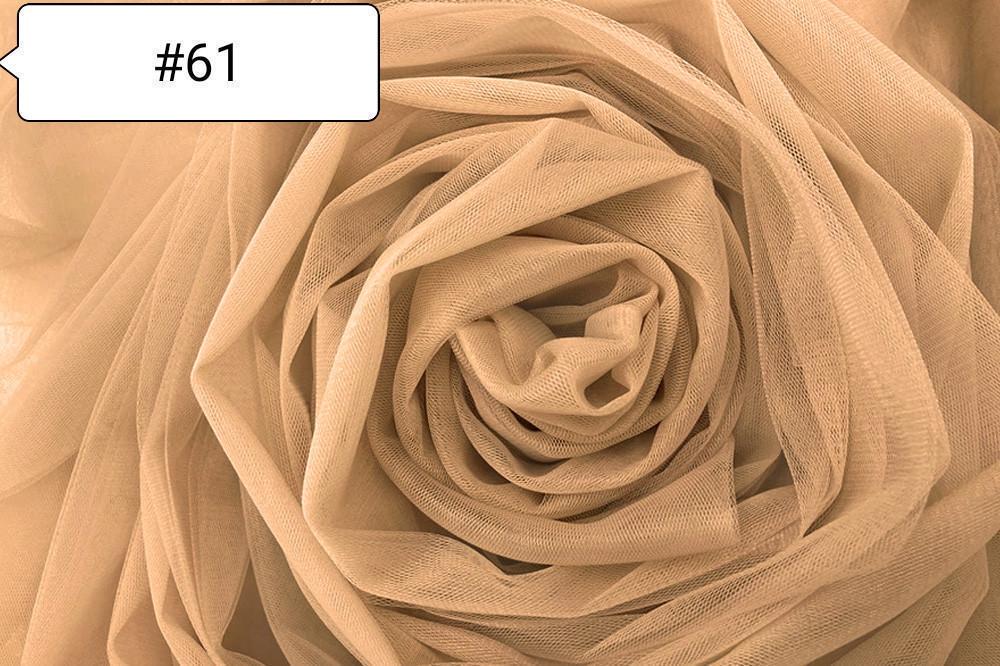 Ткань евросетка №61 Темно-бежевый (1732851636)