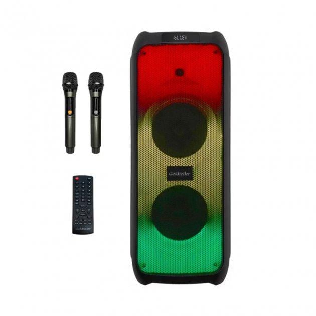 Акустическая система Goldteller GT-5080 2 микрофона 130W - фото 9