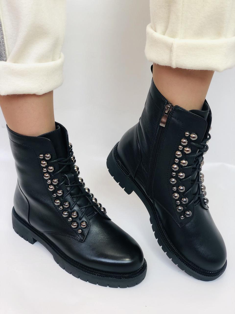 Ботинки женские зимние Blue Tempt р. 38 24,5 см Черный (2384)