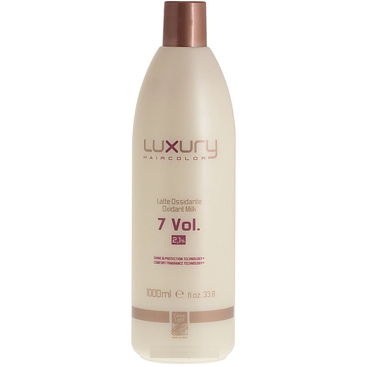 Оксидант Green Light Luxury 7 Vol 2,1% Молочный оксидант 1000 мл Оксидант Green Light Luxury 7 Vol 2,1% Молочный оксидант 1000 мл