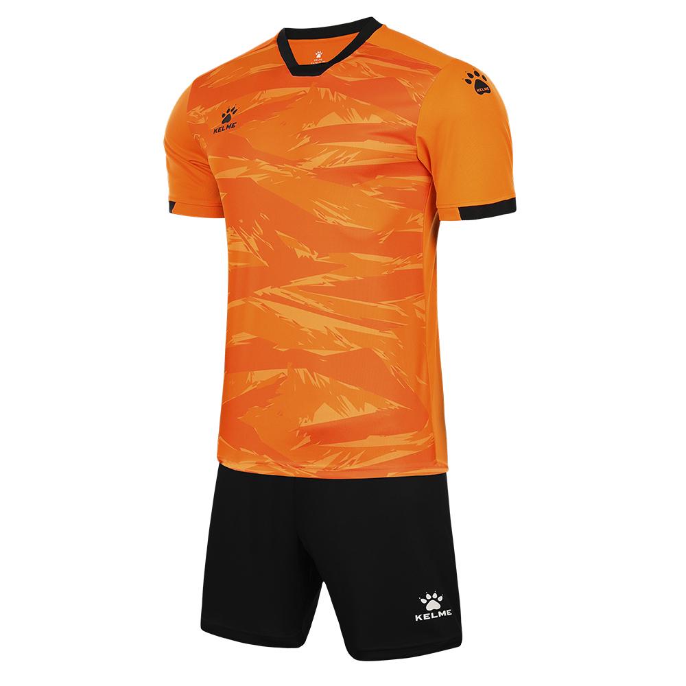 Комплект футбольной формы Kelme Storm к/р L Оранжевый Комплект футбольной формы Kelme Storm к/р L Оранжевый