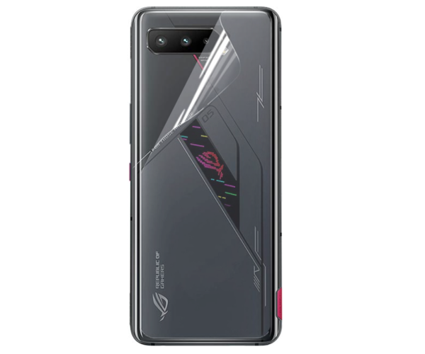 Протиударна гідрогелева плівка Hydrogel Film для Asus ROG Phone 5 Pro на задню панель, Transparent Протиударна гідрогелева плівка Hydrogel Film для Asus ROG Phone 5 Pro на задню панель, Transparent