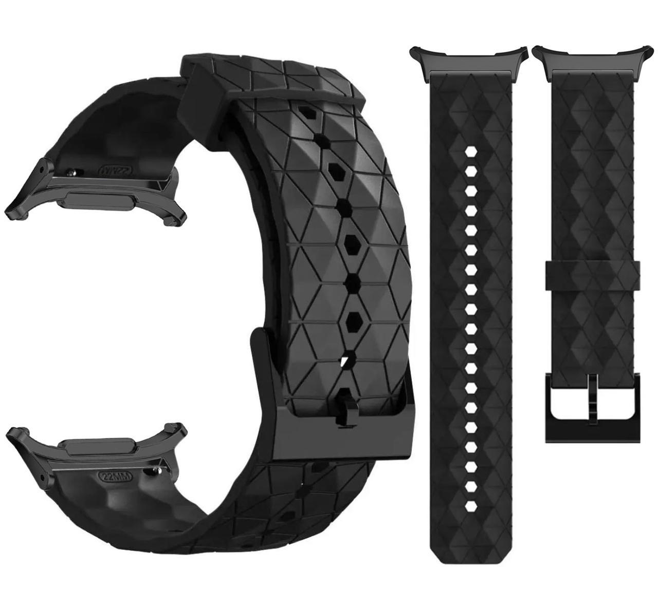 Ремешок для смарт-часов Primolux Dimond Samsung Galaxy Watch Ultra 47 мм SM-L705 Black (2776733773) - фото 4 Ремешок для смарт-часов Primolux Dimond Samsung Galaxy Watch Ultra 47 мм SM-L705 Black (2776733773) - фото 4