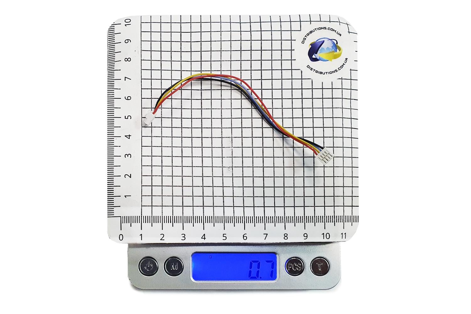 Кабель силіконовий Micro JST-GH F 4 pin Micro JST-GH F 4 pin 105 мм 50 шт. (60642)