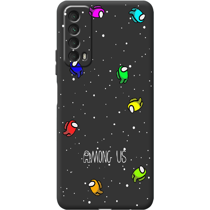 Чохол Boxface Huawei P Smart 2021 Among Us Invisible Чорний силікон (41133-bk76-41604)