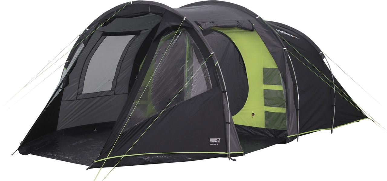 Палатка пятиместная High Peak Paros 5 Dark Grey/Green (11566)