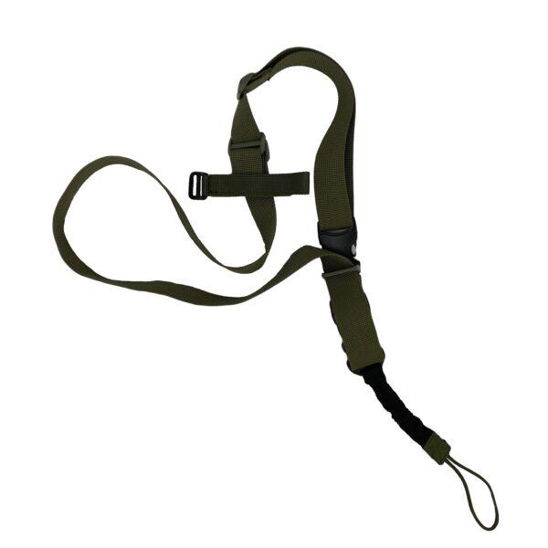 Ремень для АК трехточечный тихий с быстрым сбросом Ranger LE2654 Зеленый (561207)