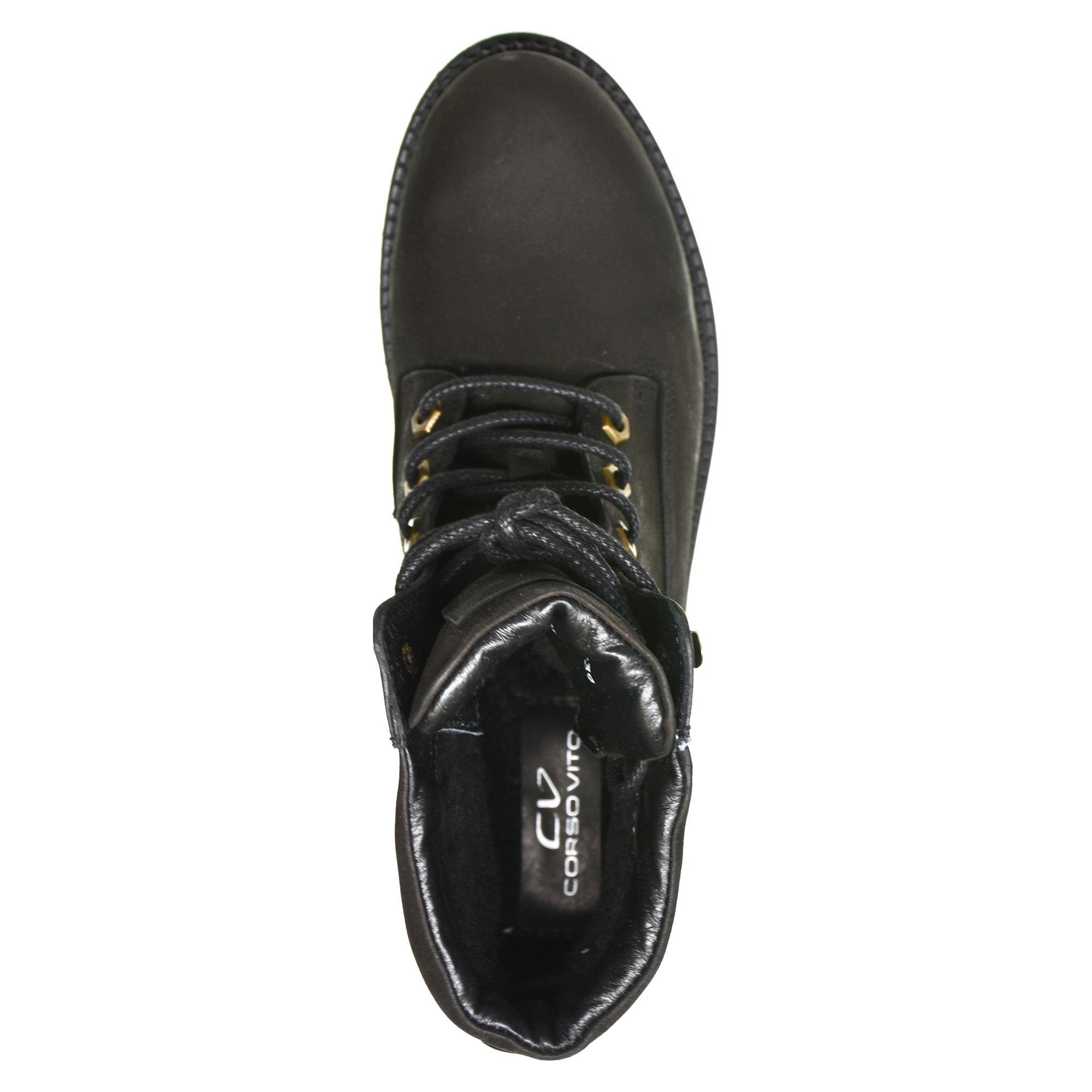 Ботинки зимние женские Corso Vito р. 36 Черный (013079-36) - фото 6 Ботинки зимние женские Corso Vito р. 36 Черный (013079-36) - фото 6