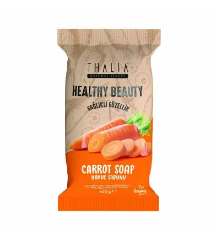 Мыло Thalia натуральное с экстрактом моркови 100 г (220610) Мыло Thalia натуральное с экстрактом моркови 100 г (220610)
