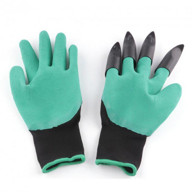 Рукавички садові Garden Genie Gloves з кігтями (77712430)