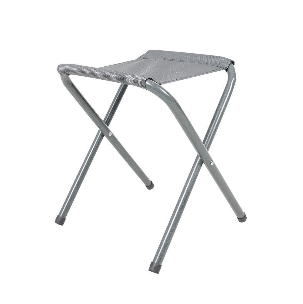 Стул туристический Рыбацкий меланж Серый