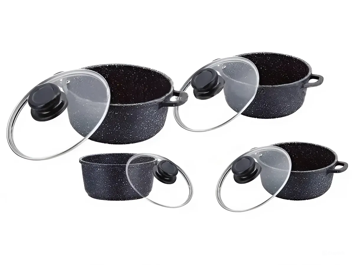 Набір каструль Benson BN-378 8 предметів (14102800)