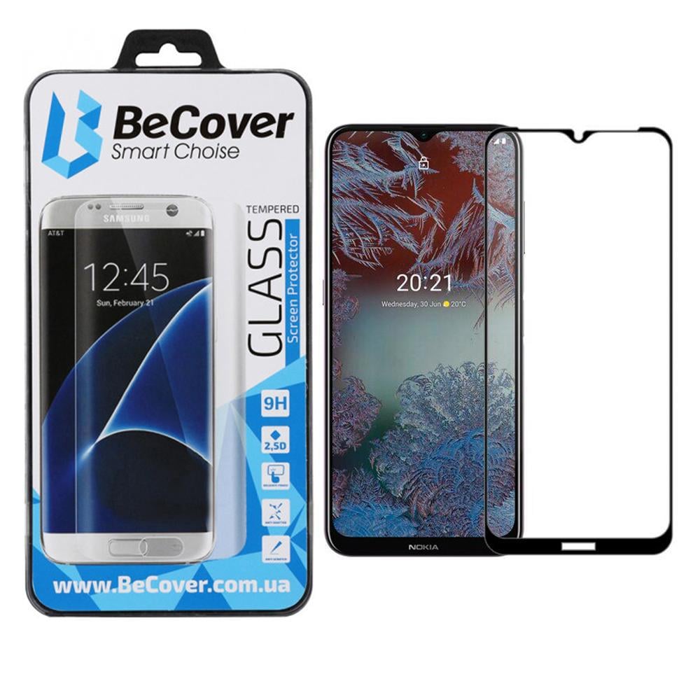 Защитное стекло BeCover для Nokia G10/G20 Black (706389) - фото 6