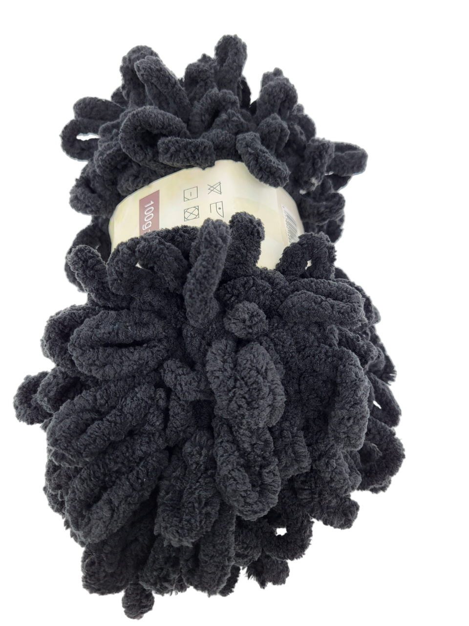 Пряжа Puffy 100 гр Черный