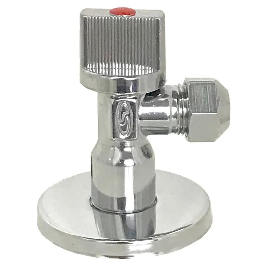 Кран шаровой Solomon A7032 000009202 1/2"x3/8" ЗЗ угловой (104653)