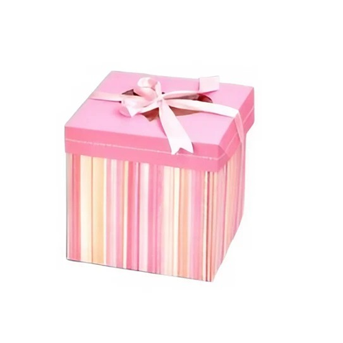 Подарочная коробка Stenson R91417-M 20x20 см Pink