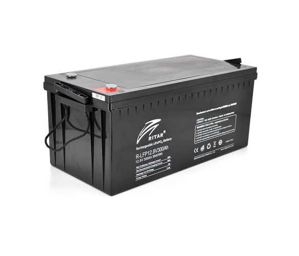 Акумуляторна батарея Ritar LiFePO4 12,8V 300 Ah 3840Wh BMS100 4S (06724)