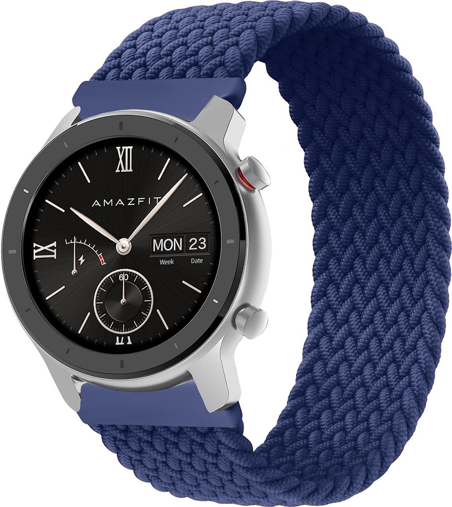 Ремешок Solo Loop для Amazfit GTR 42 мм (135 мм) Blue (20945)