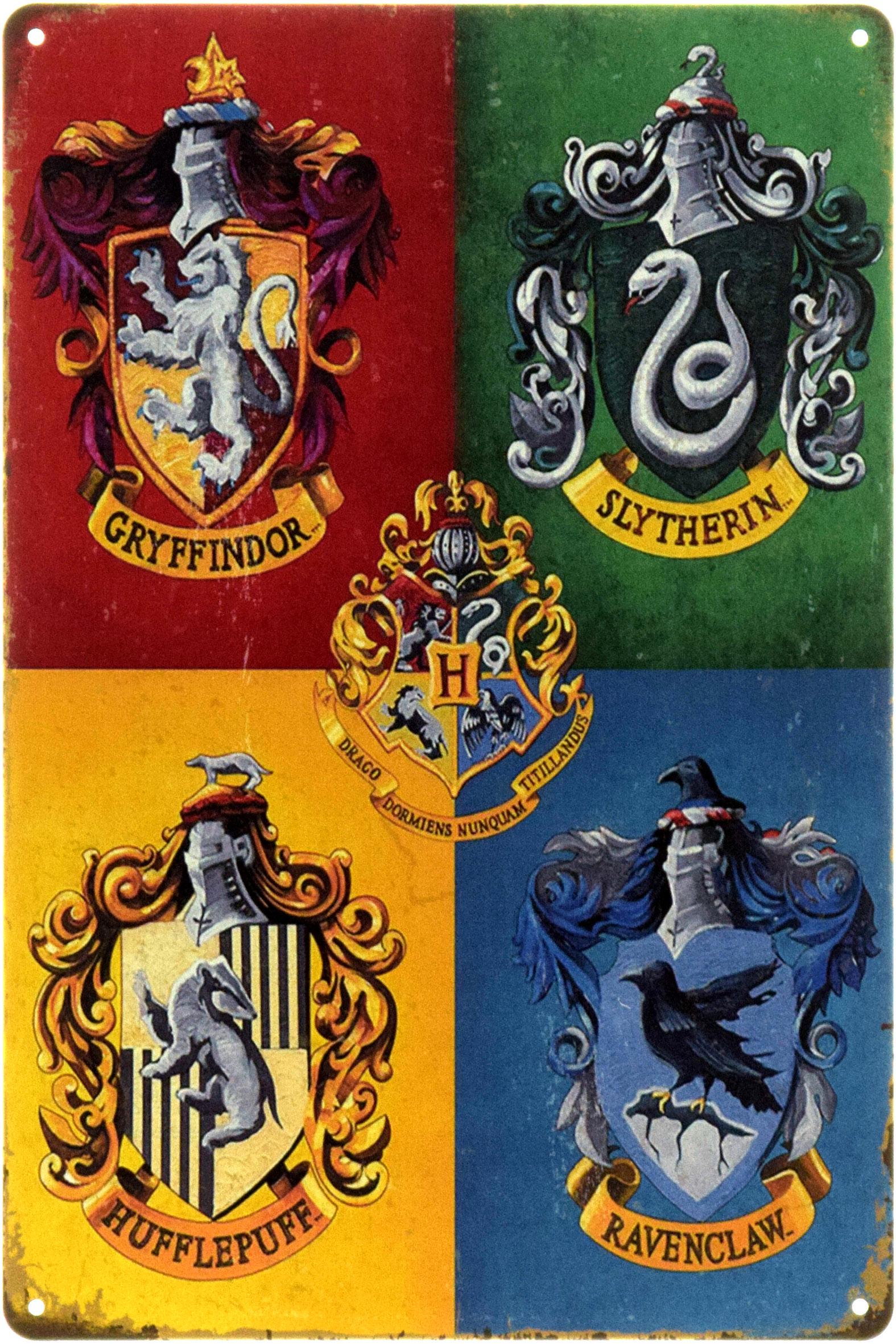 Табличка металлическая "Harry Potter" 20x30 см (ms-104440)