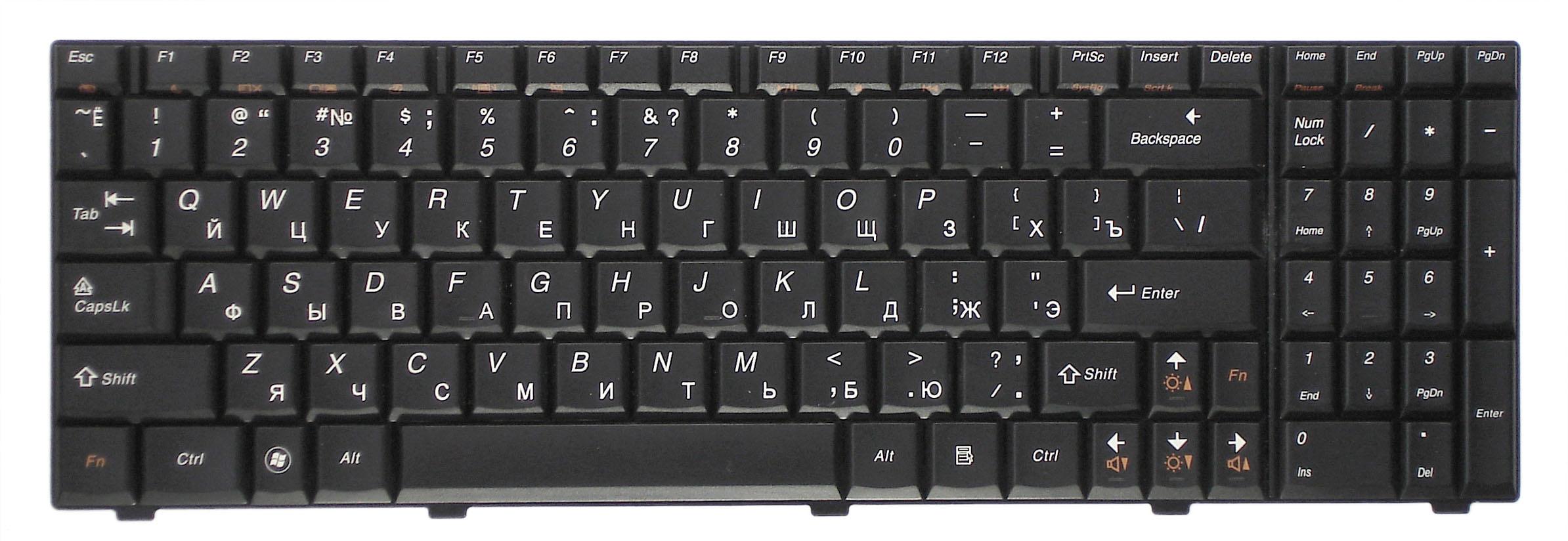 Клавиатура для ноутбука Lenovo IdeaPad G560/G565 Black Клавиатура для ноутбука Lenovo IdeaPad G560/G565 Black