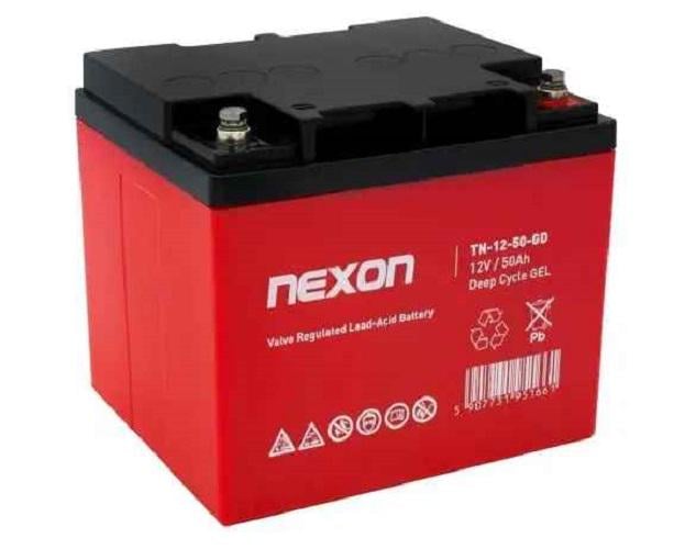 Аккумулятор NEXON GEL DEEP CYCLE 50 Ah 12 V (TN-12-50-GD) - фото 1