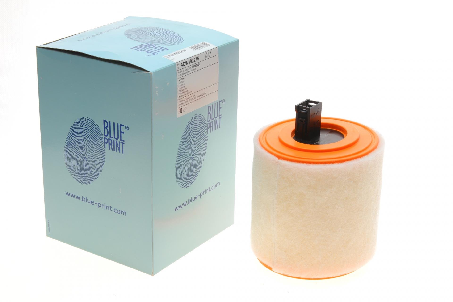 Фильтр воздушный BLUE PRINT для Opel Astra K 1,6 CDTi 15- (ADW192216)