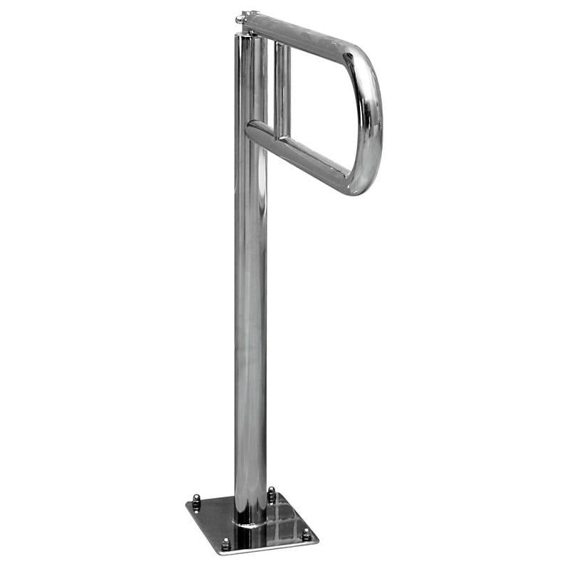 Стойка для ванной Cersanit Etiuda с опорой нержавеющая сталь Хром (K97-036)