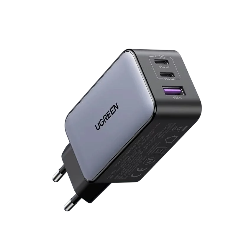 Зарядное устройство для телефона UGREEN X756 Nexode X с 3 портами 100W Black (35038)