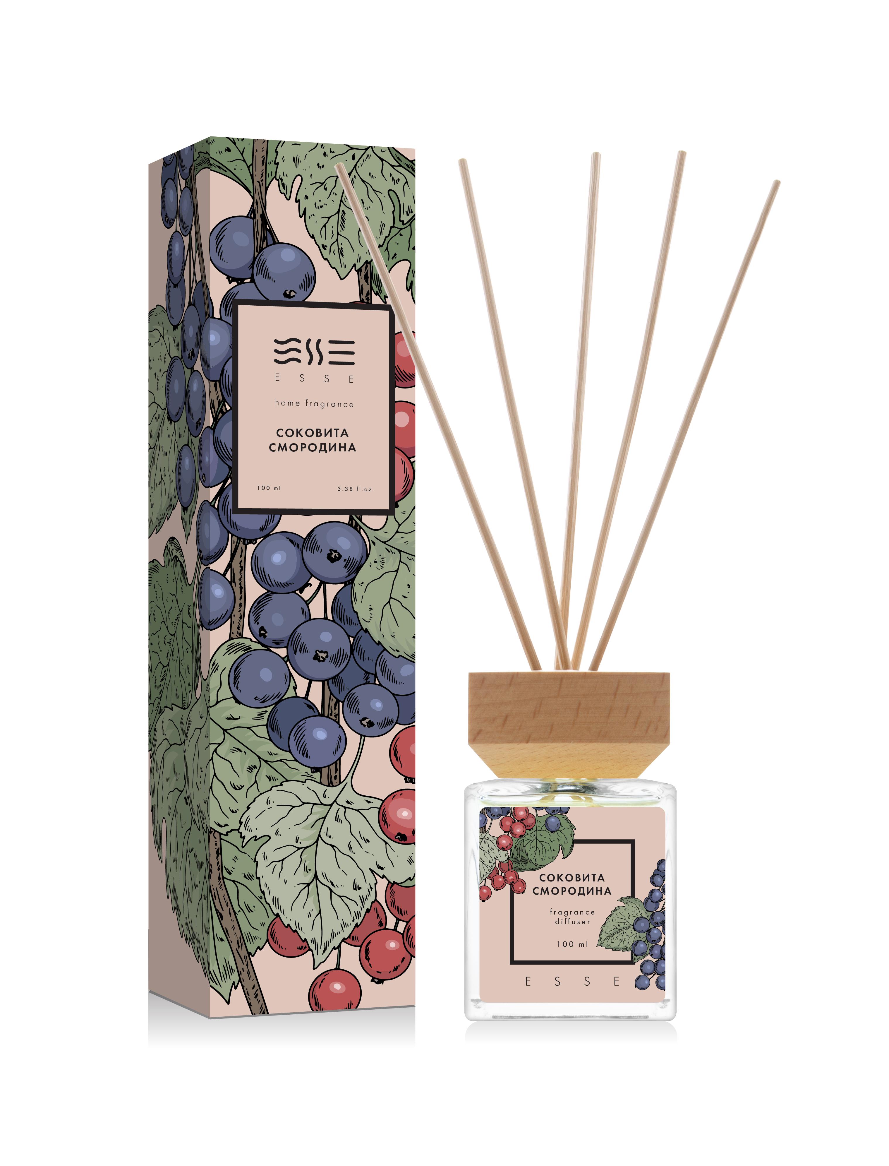 Аромадифузор Соковита Смородина Esse HOME 100 мл (AD-JC-ESSE-H)