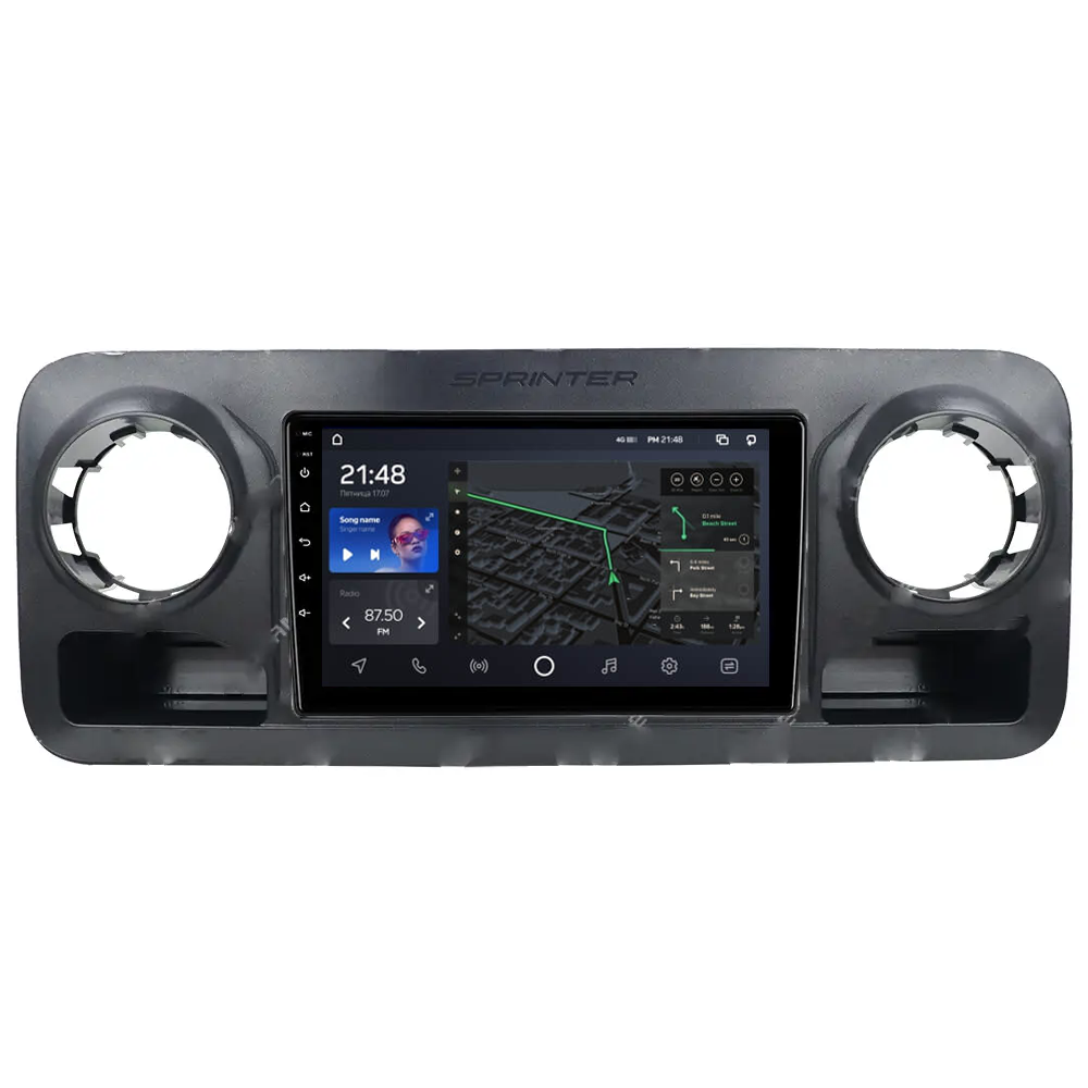 Штатная магнитола CYCLONE C10-003 4-64Gb 2k 4G DSP Mercedes-Benz Sprinter 2018-2022 10" L1