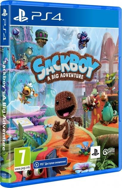 Игра Sackboy A Big Adventure для PS4 Blu-ray (0184)