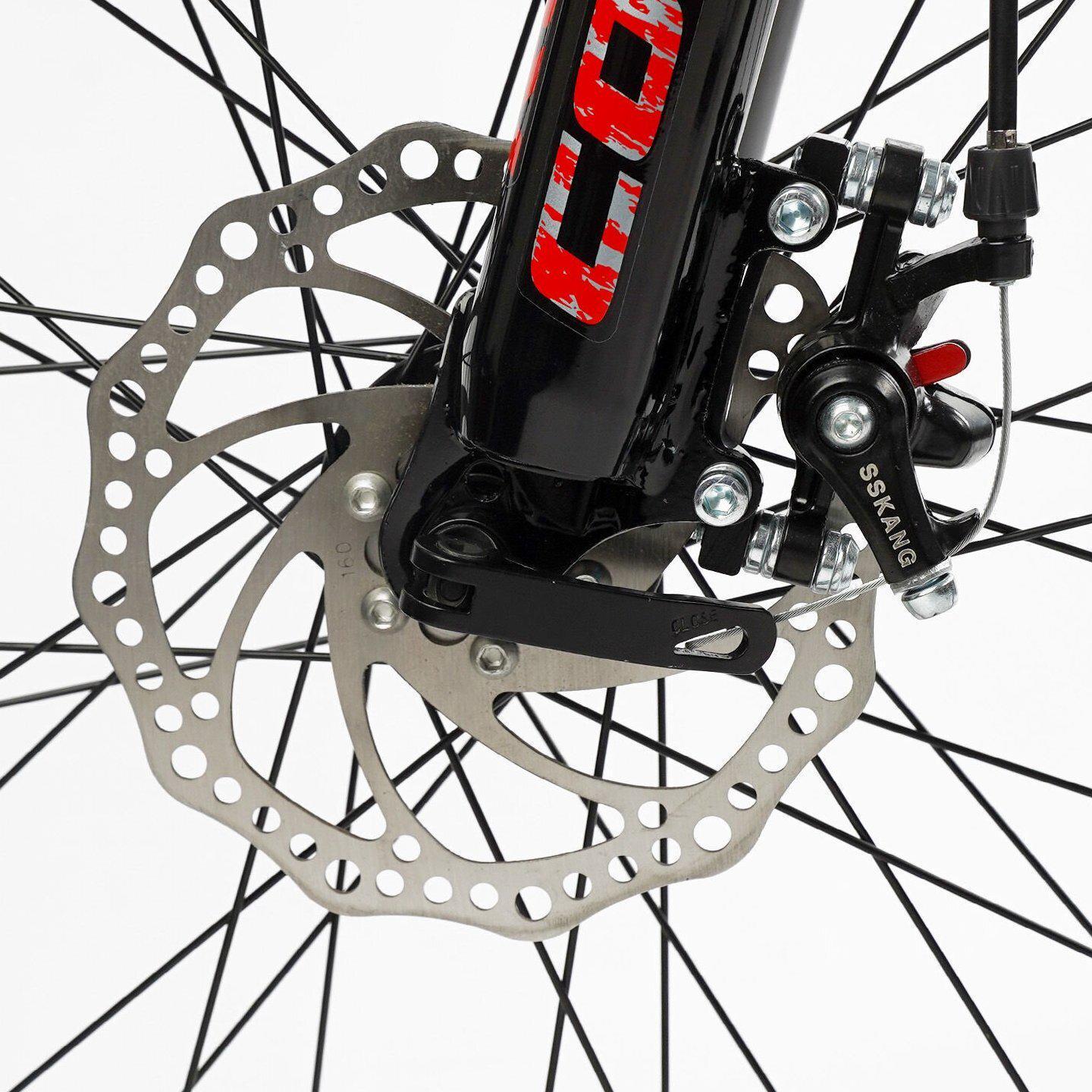 Велосипед горный двухподвесной Corso Rend 26"/15" Черно-красный (799510613) - фото 5 Велосипед горный двухподвесной Corso Rend 26"/15" Черно-красный (799510613) - фото 5