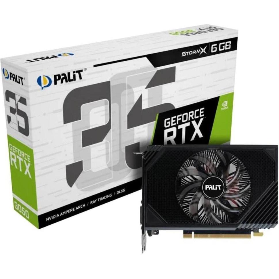 Видеокарта Palit GeForce RTX 3050 6 Gb GDDR6 (NE63050018JE-1072F) - фото 7 Видеокарта Palit GeForce RTX 3050 6 Gb GDDR6 (NE63050018JE-1072F) - фото 7