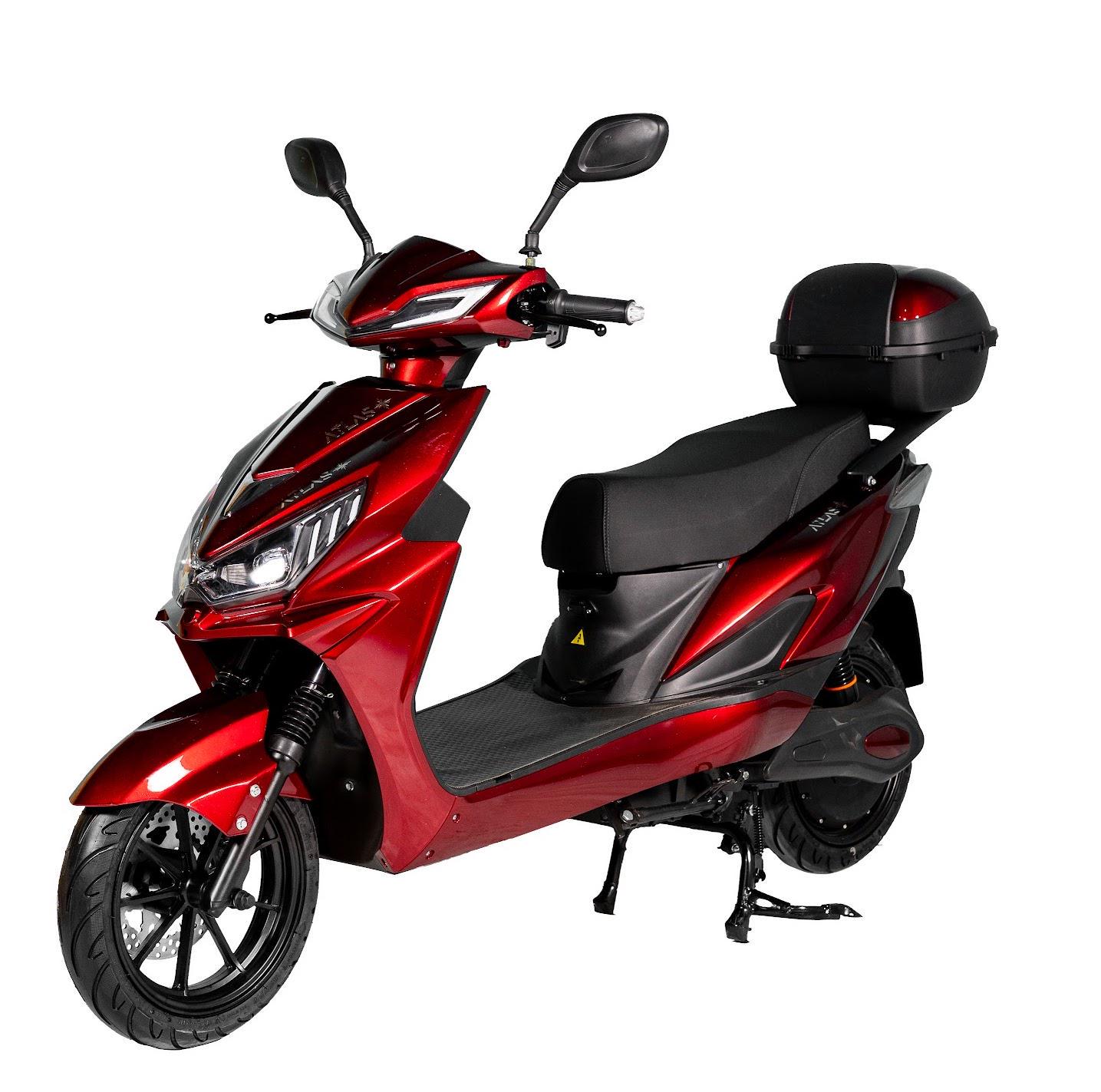 Электроскутер ATLAS Journey Box 2000W Red (3053) Электроскутер ATLAS Journey Box 2000W Red (3053)