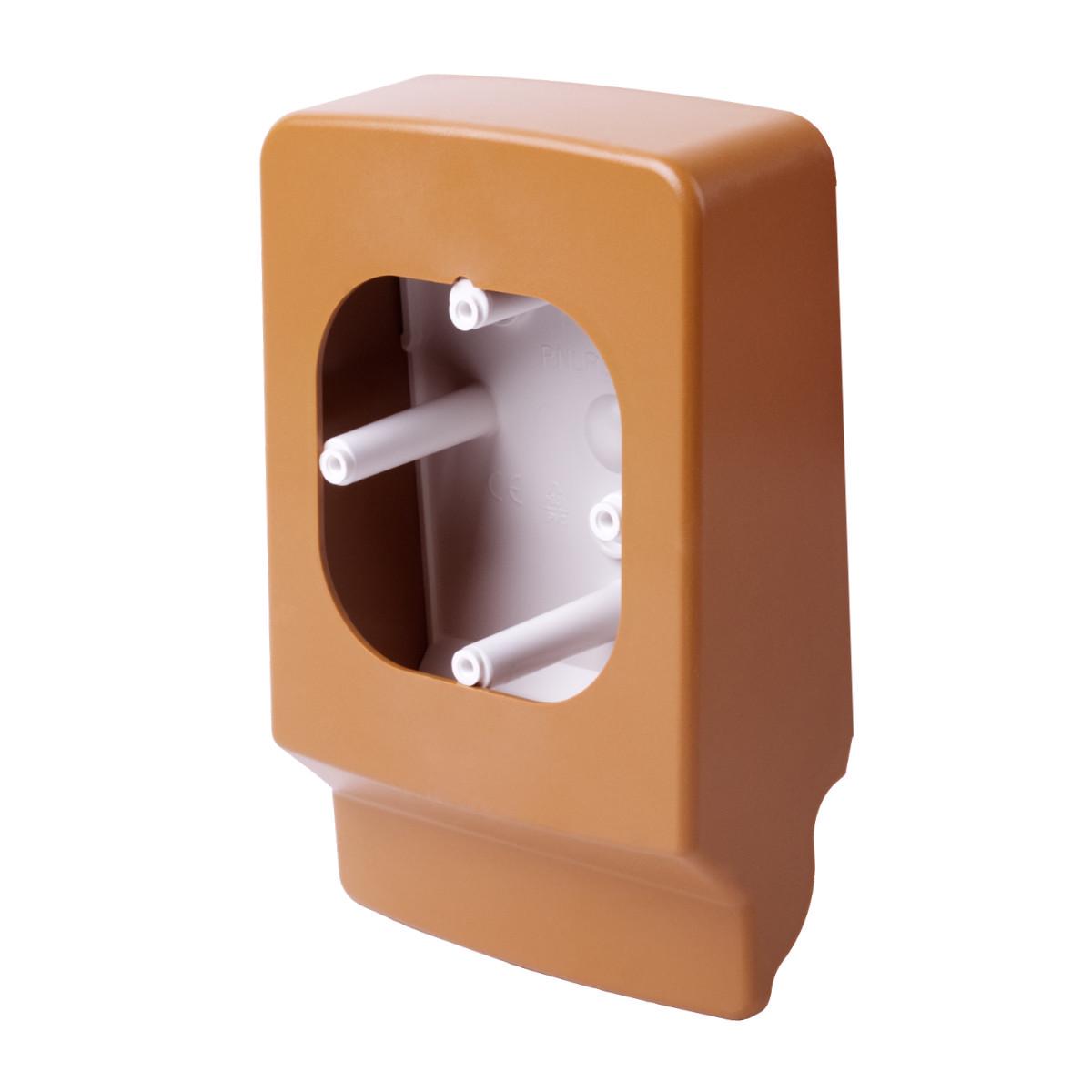 Приборный носитель KOPOS 96x149x42 мм ПВХ для кабельных каналов LP 35 Коричневый (PNLP 35 2Z_SD)