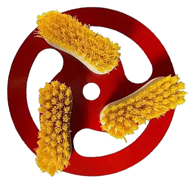 Диск-щетка для триммера тройная 255 мм (19125)