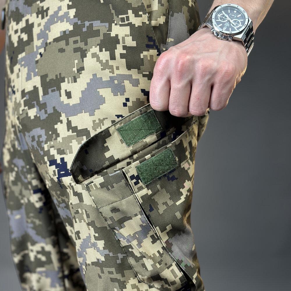 Брюки-карго Pobedov Tactical Soft Waterproof 2XL Пиксель (PNcr2 8922XLpx) - фото 8