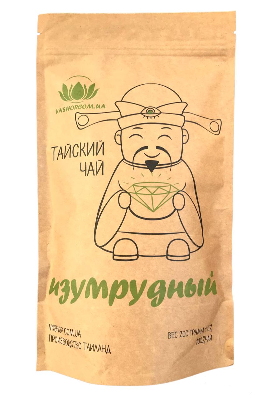 Чай Milk Green Tea ChaTraMue Brand тайский изумрудный Молочно-зеленый