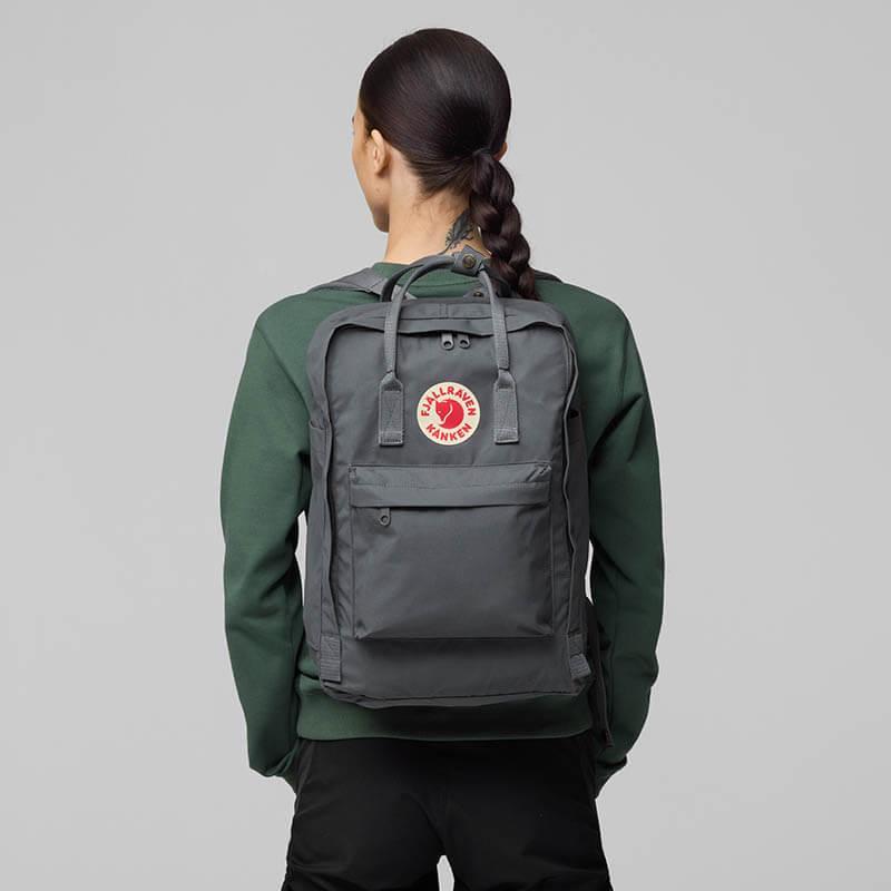 Міський рюкзак Fjallraven Kanken Laptop 17" 20 л Graphite (23525.031) - фото 6