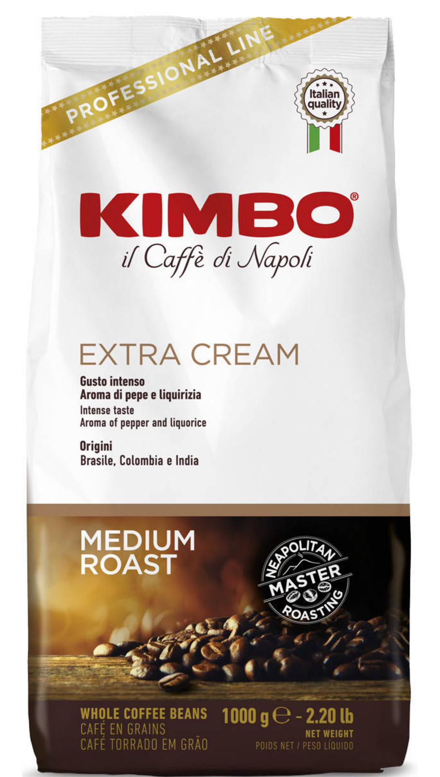 Кофе в зернах Kimbo Espresso Bar Extra Cream 1 кг