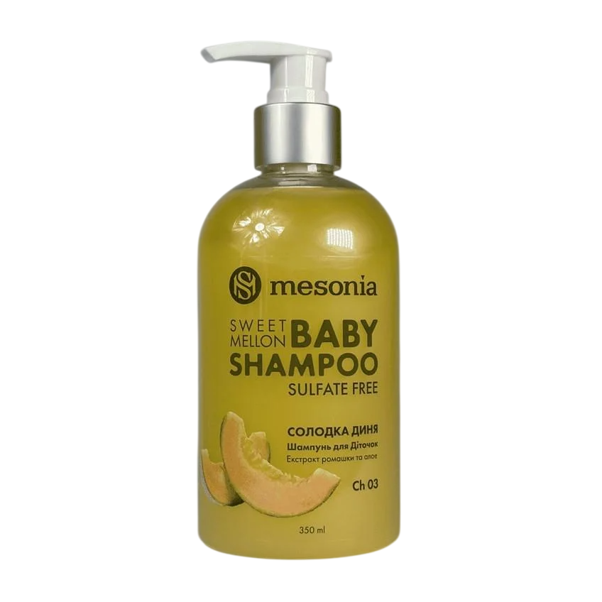 Шампунь безсульфатный для детей Mesonia Сладкая дыня 350 мл (2148025390)