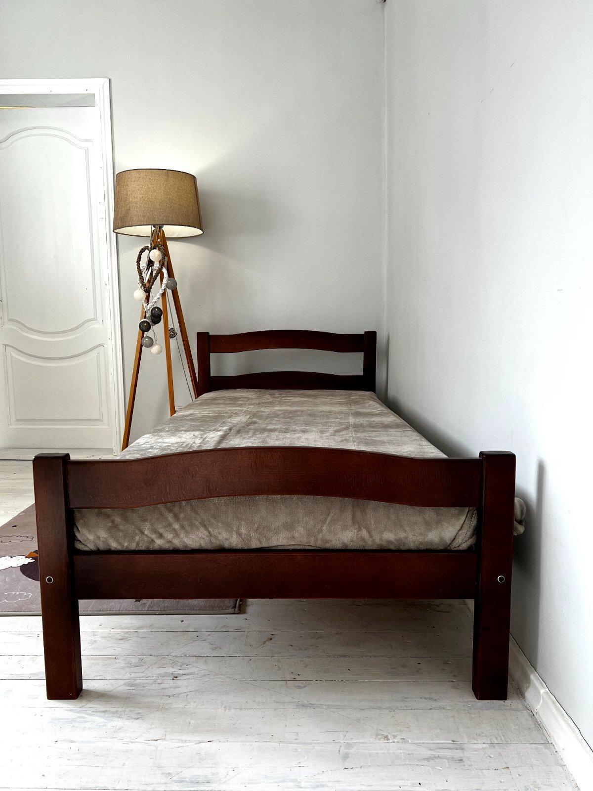 Ліжко підліткове Goydalka Paris 160x80 см Горіх - фото 4 Ліжко підліткове Goydalka Paris 160x80 см Горіх - фото 4