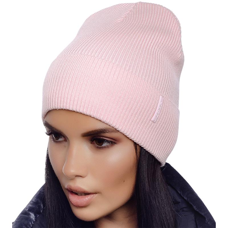 Шапка женская без подкладки Leks Спринт Ж one size Нежно-розовый - фото 1 Шапка женская без подкладки Leks Спринт Ж one size Нежно-розовый - фото 1